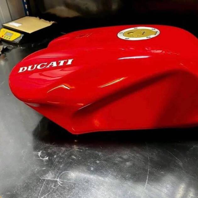 Alpinestars Ducati Lenovo Original GP Leather Suit — Size 50 (Marquez Edition)